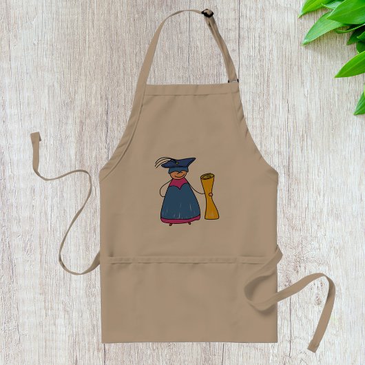 Tablier Gradute With A Diploma Apron