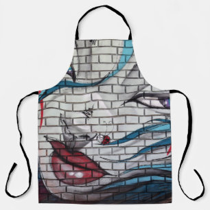 Tablier Graffiti de fille asiatique