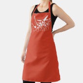 TABLIER GRAFFITI JÉSUS SAUVE CHRÉTIEN (Insitu)