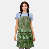 Tablier Graines vertes (Porté)