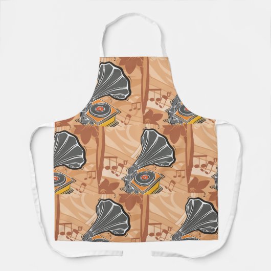 Tablier Gramophone (Recto)