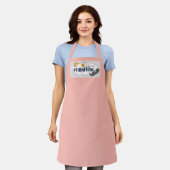 Tablier Grand Blue - Plongée Shop Apron (Porté)