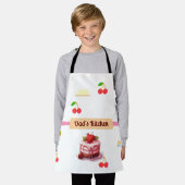 Tablier Grand cadeau de Fête des pères Papa's Kitchen (Porté)