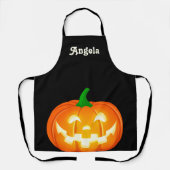 Tablier Grand Jack-O-Lantern personnalisé (Recto)