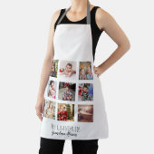 Tablier Grand-mère aime son petit-fils PHOTO COLLAGE NOMMÉ (Insitu)