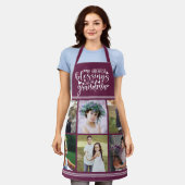 Tablier Grand-mère Collage photo Plus grandes bénédictions (Porté)