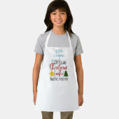 Tablier Grand-mère et enfant Cuisine de Noël Apron (Insitu)
