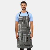 Tablier Grand-mère Granny Apron Personnaliser son pseudo (Porté)