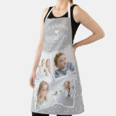 Tablier Grand-mère nous asperge avec Love Photo Collage Ap (Insitu)