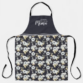 Tablier Grand-mère personnalisée Cute Floral Apron (Recto)