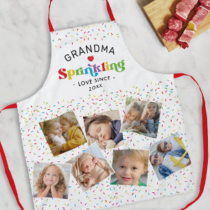 Tablier Grand-mère Sprinkling Love Photo Apron