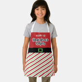 Tablier Grand-mère's Helper Red and Green Christmas (Insitu)