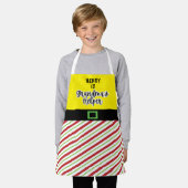 Tablier Grand-mère's Helper Red and Green Christmas (Porté)