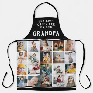Tablier Grand-père est le meilleur chef Black Photo Colla