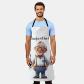 Tablier 🎉 grand-père's Signature Apron ! 🎉 (Porté)