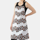 Tablier Grand Poster de animal sauvage Chevron Apron (Insitu)