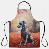 Tablier Grande Danse en automne Feuilles automne Inspirati (Recto)