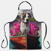 Tablier Grande Danse sur une rame : une aventure Pittoresq (Recto)