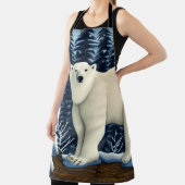 Tablier Grande Ours Blanc Du Nord (Insitu)