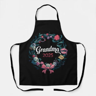 Tablier Grandma 2025 Pour Nouveau Cadeau Grand-Mère
