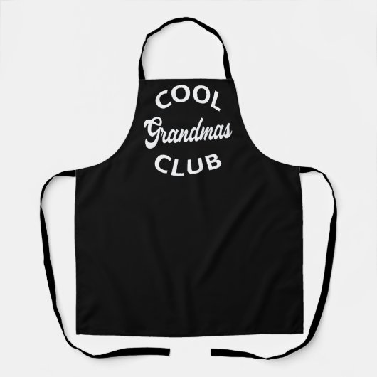 Tablier Grandmas Club cool I (Recto)