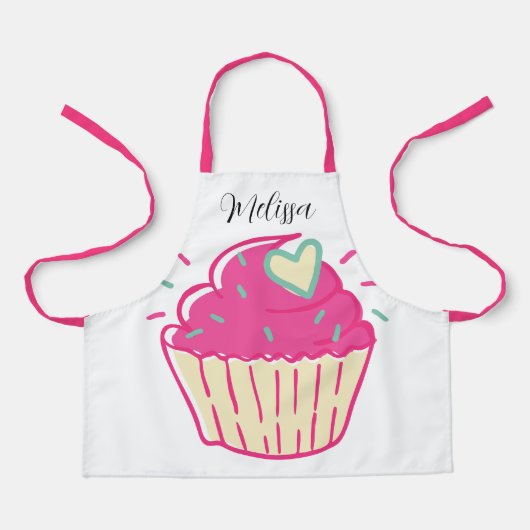 Tablier Grands enfants Cupcake (Recto)