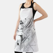 Tablier Graphic Line Face  (Insitu)