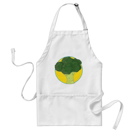 Tablier Graphique de brocoli (Devant)
