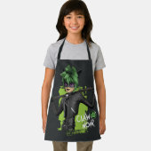 Tablier Graphique de caractère noir de la bande de rebond (Insitu)