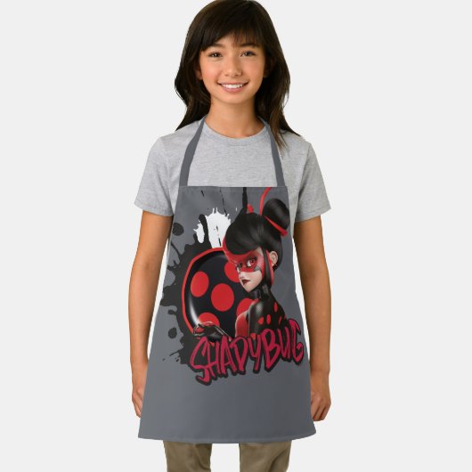 Tablier Graphique de caractères de Shadybug à revers Mirac (Insitu)