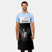 Tablier Graphique de graffiti de Castiel surnaturel (Porté)