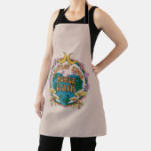 Tablier Graphique de la Terre mère rétro des années 70 (Insitu)