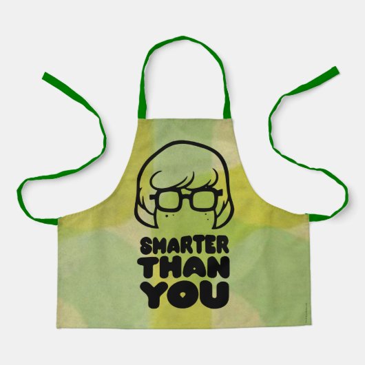 Tablier Graphique Velma "plus intelligent que vous" (Recto)