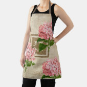 Tablier Grappes d'hortensias roses (Insitu)