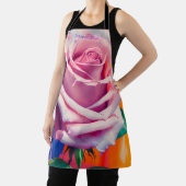 Tablier Gras Bohemian Rose Artsy Personnalisé (Insitu)