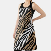 Tablier Gras moderne Tribal Zebra Imprimer (Insitu)