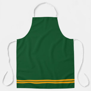 Tablier Gras Vert Twin Golden Jaune Hem Racing Stripes