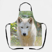 Tablier Gray Wolf, Canadian Animal Photography (Recto)