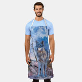 Tablier Gray Wolf RÉPONSE À L'APPEL  (Porté)