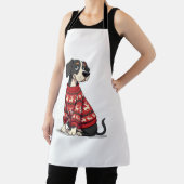 Tablier Great Dane Christmas Sweat chien (Insitu)