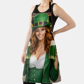 Tablier Green Beer Irish All-Over Print Apron (Insitu)