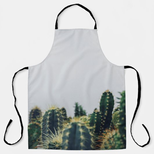TABLIER GREEN CACTI (Recto)