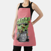 Tablier Green Garbage Monster (Insitu)