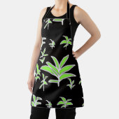 Tablier Green leaf (Insitu)