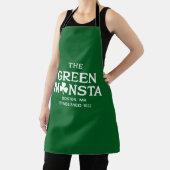 Tablier Green Monsta Boston Green Monstah cadeau de baseba (Insitu)