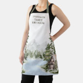 Tablier Green Pine Forest Family Lake House Cabine (Insitu)