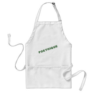 Tablier green poéthique