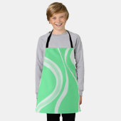 Tablier Green Waves Apron (Porté)