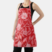 Tablier Grenade en rouge/rose. (Insitu)