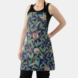 Tablier Grenade et petit oiseau, William Morris